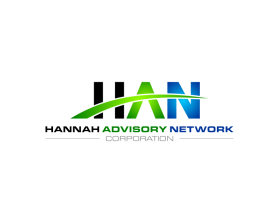 Logo Design entry 1091677 submitted by linvic to the Logo Design for Hannah Advisory Network Corporation run by HANC