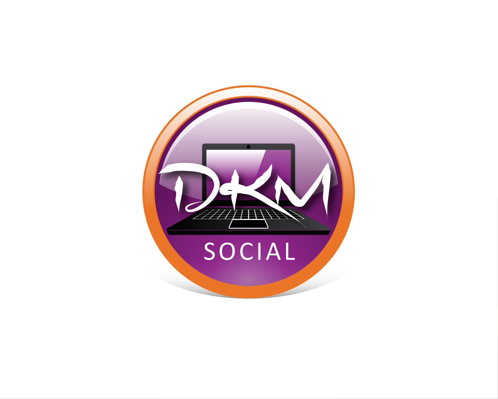 Logo Design entry 1092226 submitted by cj38 to the Logo Design for DKM Social Media Consulting run by Debra Markovic
