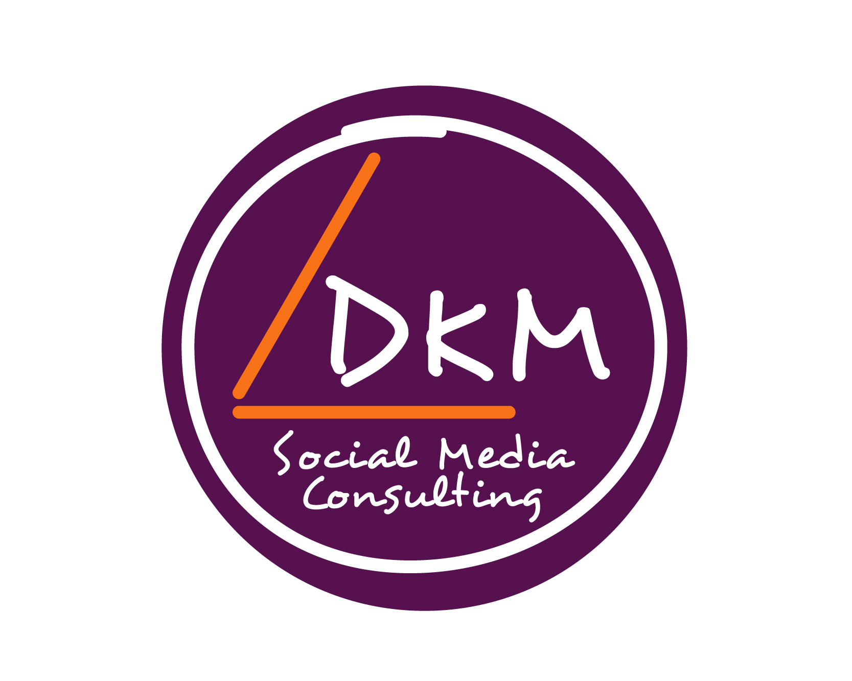 Logo Design entry 1092314 submitted by Quan to the Logo Design for DKM Social Media Consulting run by Debra Markovic