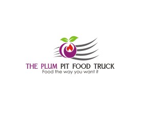 Logo Design entry 1092328 submitted by Raymond to the Logo Design for The Plum Pit Food Truck run by Maintainfloyd