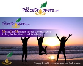 Web Design entry 1093107 submitted by Raymond to the Web Design for ThePeaceDroppers.com run by Anna-Maya Powell