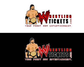 Logo Design entry 1093852 submitted by tzandarik to the Logo Design for WrestlingTickets.com run by newark5463