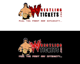 Logo Design entry 1093860 submitted by IvanAlcantara to the Logo Design for WrestlingTickets.com run by newark5463