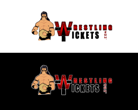 Logo Design entry 1093867 submitted by weirdXtreme to the Logo Design for WrestlingTickets.com run by newark5463