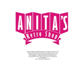 Logo Design Entry 1094422 submitted by tetet25 to the contest for Anita's Retro Shop run by Retroshop