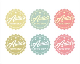 Logo Design entry 1094482 submitted by tina_t to the Logo Design for Anita's Retro Shop run by Retroshop