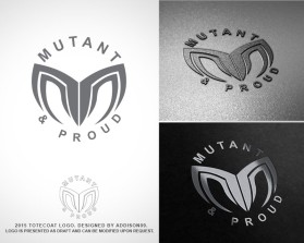 Logo Design entry 1095353 submitted by smarttaste to the Logo Design for mutant & proud run by genex
