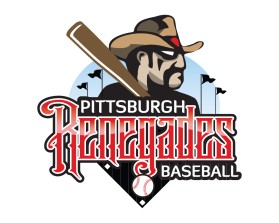 Logo Design entry 1095412 submitted by Digiti Minimi to the Logo Design for Pittsburgh Renegades Baseball run by Renegades15u
