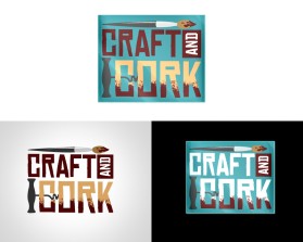 Logo Design entry 1095810 submitted by tyo_du_1 to the Logo Design for Www.craftandcork.com run by Woodward55