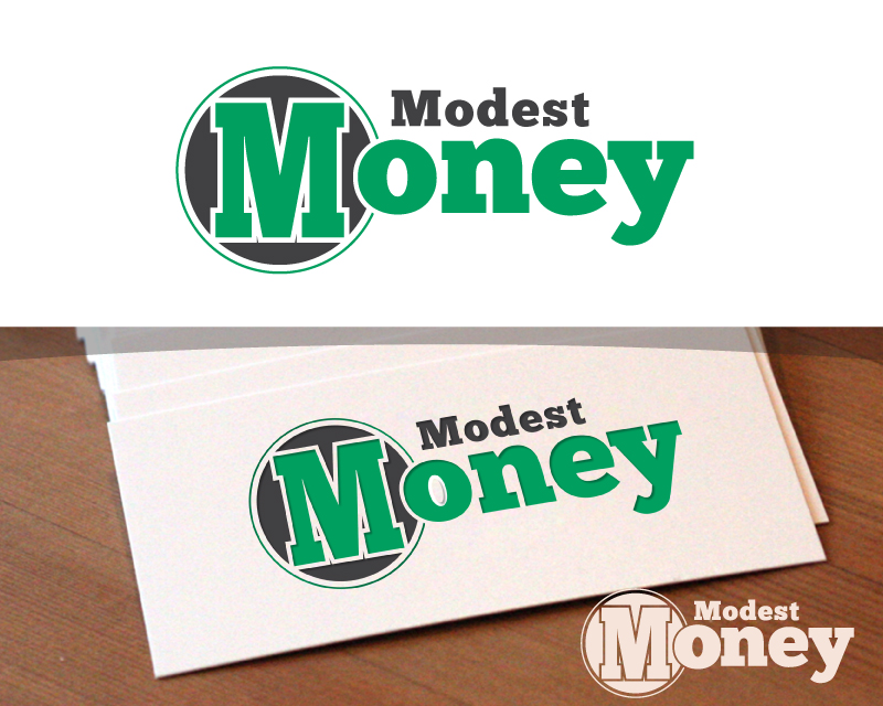 Logo Design entry 1096121 submitted by FactoryMinion to the Logo Design for modestmoney.com run by modestmoney