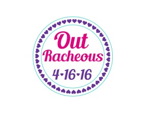 Logo Design entry 1097269 submitted by linvic to the Logo Design for OutRacheous 4-16-16 run by audrob