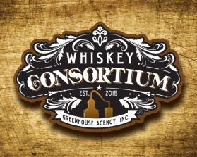 Logo Design entry 1097471 submitted by alex.projector to the Logo Design for Whiskey Consortium (no website, we are a group of professionals) run by 450greenie