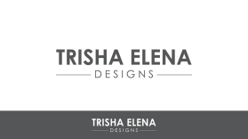 Business Card & Stationery Design Entry 1098120 submitted by athenticdesigner to the contest for Trisha Elena Designs run by TrishaElenaDesigns