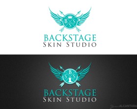 Logo Design entry 1098323 submitted by Coral to the Logo Design for Backstage Skin Studio run by Backstage Skin Studio