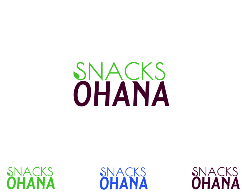 Logo Design entry 1098501 submitted by PlanetDesignz to the Logo Design for Snacks Ohana run by teknofriend