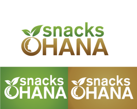Logo Design entry 1098553 submitted by linvic to the Logo Design for Snacks Ohana run by teknofriend