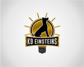 Logo Design entry 1099829 submitted by quinlogo to the Logo Design for K9 Einsteins run by whatagooddogg
