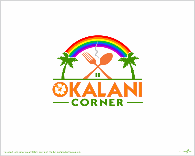 Logo Design entry 1099948 submitted by Elldrey to the Logo Design for Okalani Corner run by teamislands