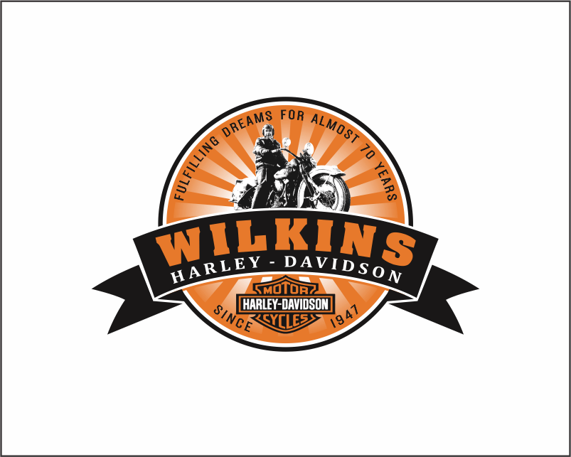 Logo Design entry 1100122 submitted by Elldrey to the Logo Design for Wilkins Harley-Davidson run by WilkinsHD