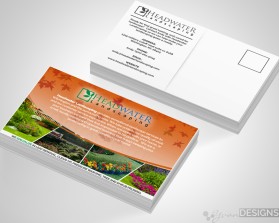 Brochure Design entry 1100367 submitted by indeyzn to the Brochure Design for www.HeadwaterLandscaping.com run by HeadwaterLandscaping