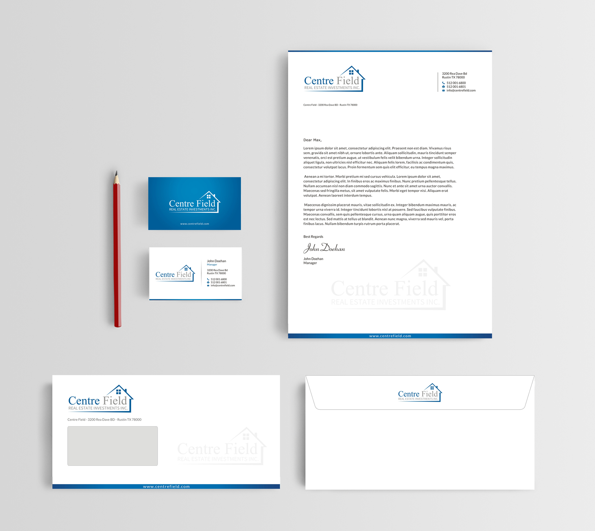 Business Card & Stationery Design entry 1144160 submitted by skyford412