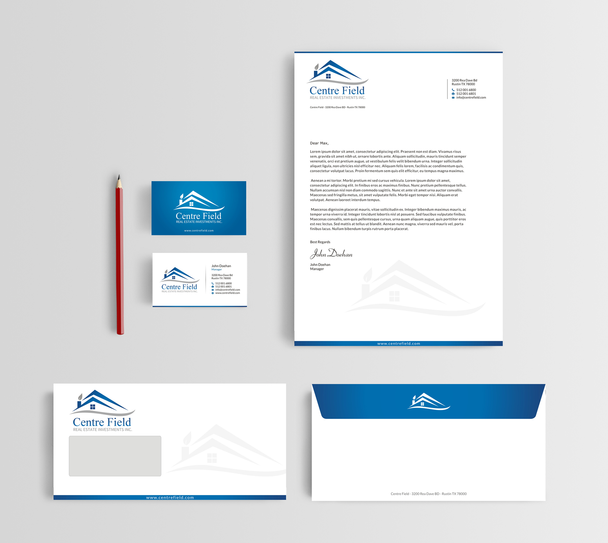 Business Card & Stationery Design entry 1144173 submitted by skyford412
