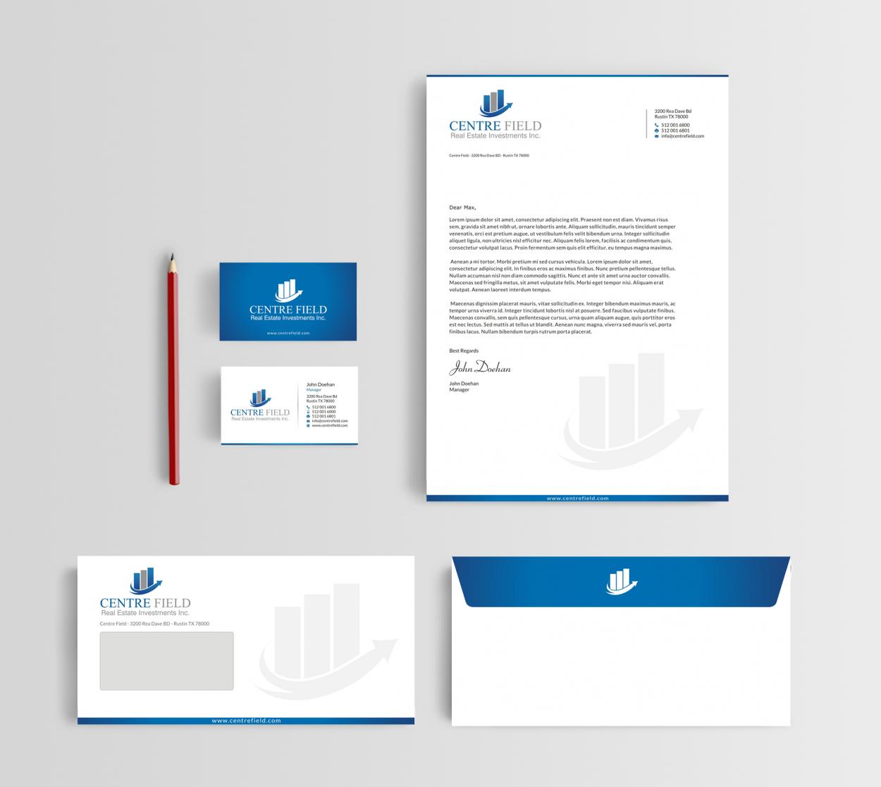 Business Card & Stationery Design entry 1146198 submitted by skyford412