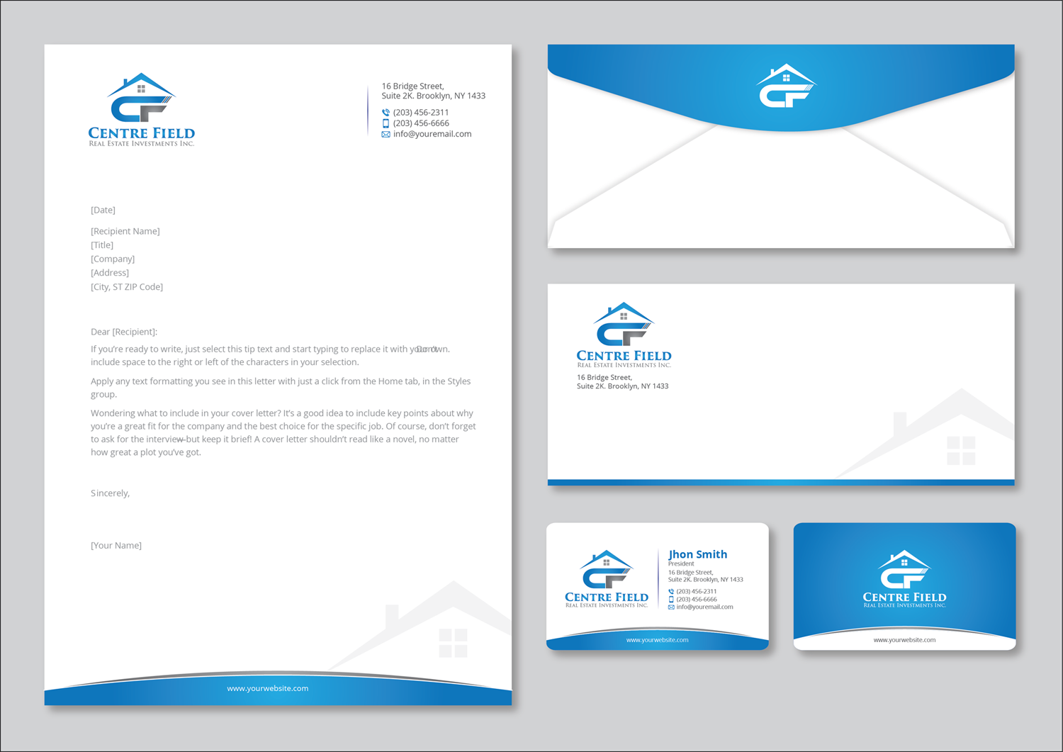 Business Card & Stationery Design entry 1146238 submitted by indeyzn