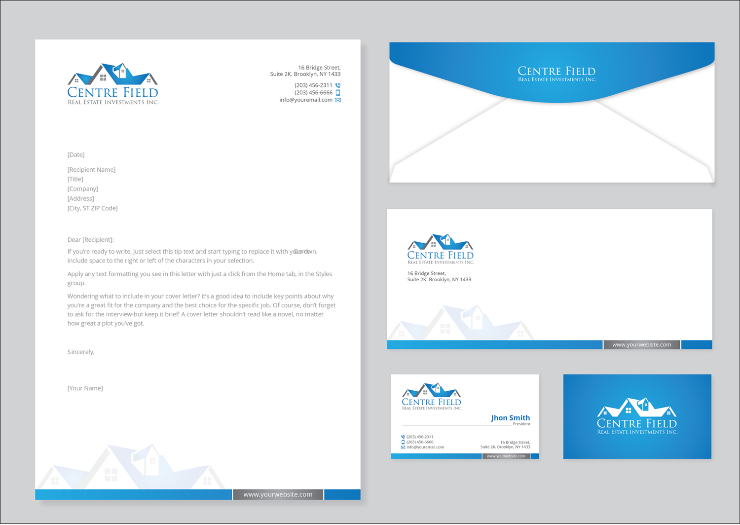 Business Card & Stationery Design entry 1146239 submitted by indeyzn