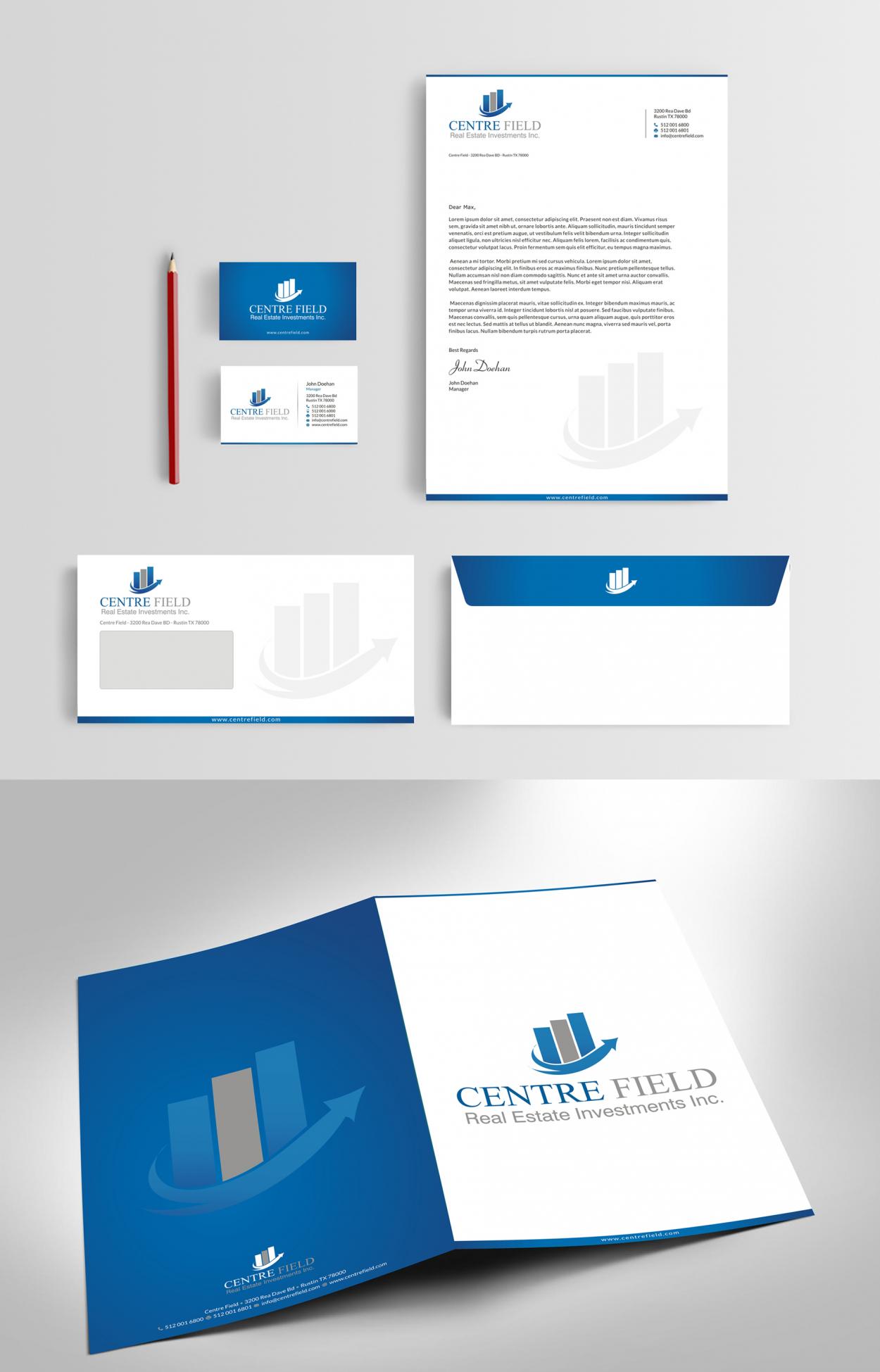 Business Card & Stationery Design entry 1146417 submitted by skyford412