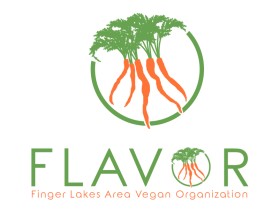 Logo Design Entry 1100512 submitted by linvic to the contest for Finger Lakes Area Vegan Organization (FLAVOR) run by parlissopie1@yahoo.com