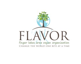 Logo Design entry 1100634 submitted by linvic to the Logo Design for Finger Lakes Area Vegan Organization (FLAVOR) run by parlissopie1@yahoo.com