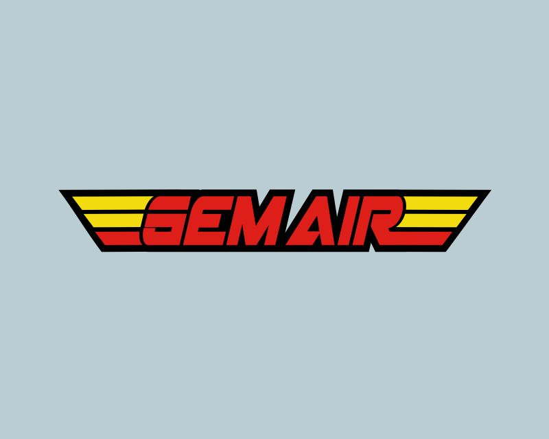 Logo Design entry 1102338 submitted by monstersox to the Logo Design for GEM AIR run by morse4338