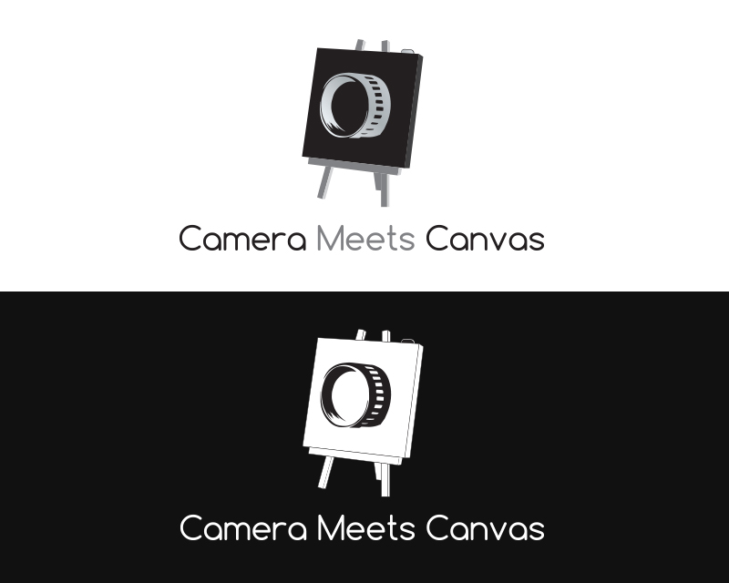 Logo Design entry 1103006 submitted by Deivu to the Logo Design for Camera Meets Canvas run by kidfrau