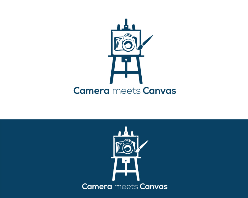 Logo Design entry 1103006 submitted by tzandarik to the Logo Design for Camera Meets Canvas run by kidfrau
