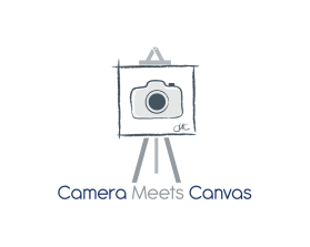 Logo Design entry 1102995 submitted by Deivu to the Logo Design for Camera Meets Canvas run by kidfrau