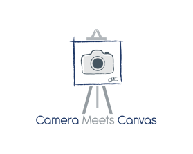 Logo Design entry 1102998 submitted by DORIANA999 to the Logo Design for Camera Meets Canvas run by kidfrau
