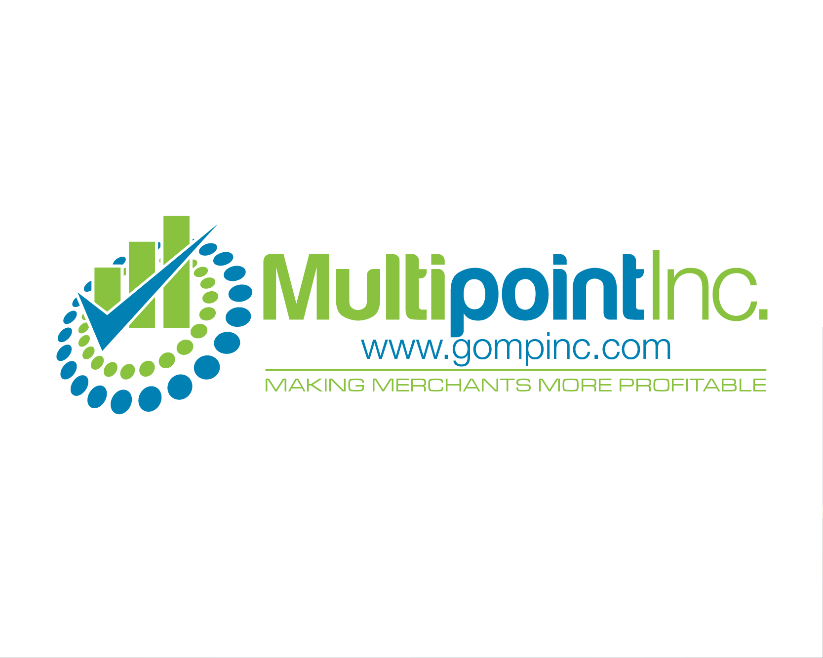 Logo Design entry 1103218 submitted by APRIL to the Logo Design for Multipoint Inc / www.gompinc.com run by multipoint