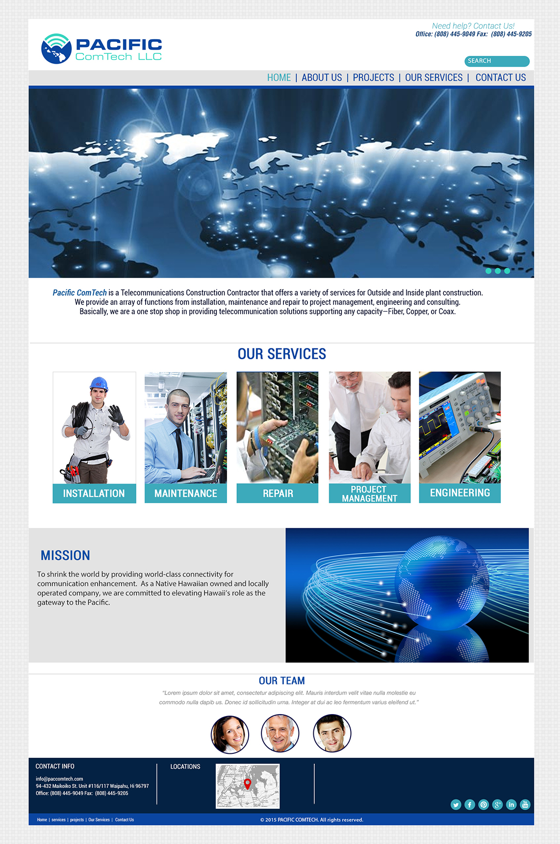 Web Design entry 1148850 submitted by jonny2quest