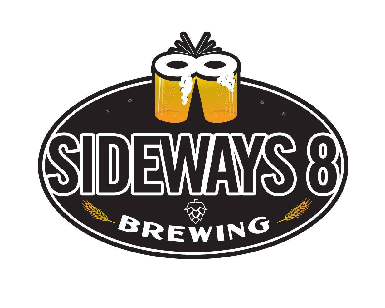 Logo Design entry 1103829 submitted by quimcey to the Logo Design for Sideways8 Brewing run by ttodd