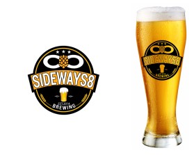 Logo Design entry 1103802 submitted by arifin19 to the Logo Design for Sideways8 Brewing run by ttodd