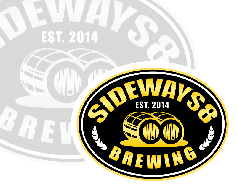 Logo Design entry 1103824 submitted by RM.designs to the Logo Design for Sideways8 Brewing run by ttodd