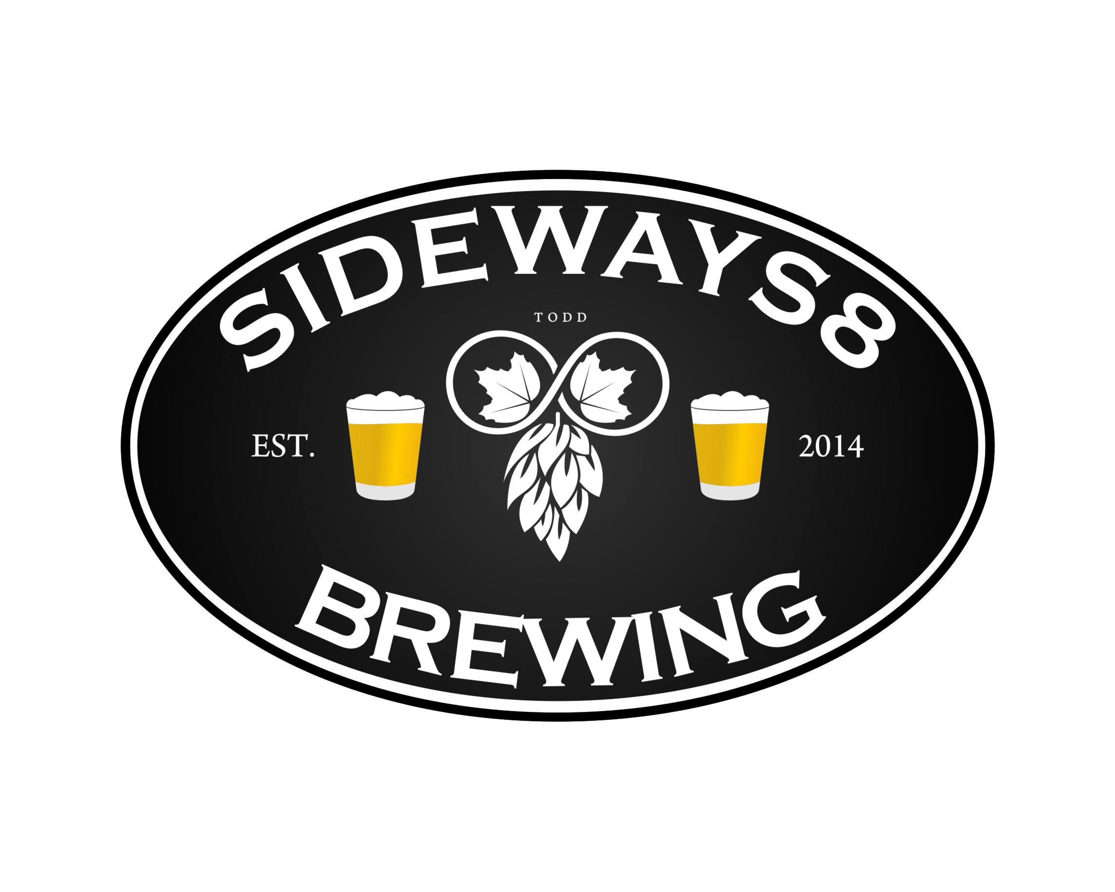 Logo Design entry 1103829 submitted by arifin19 to the Logo Design for Sideways8 Brewing run by ttodd