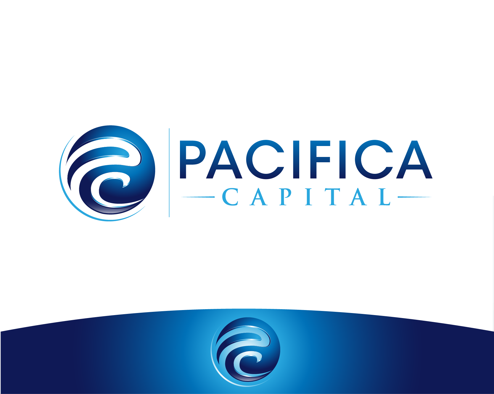 Logo Design entry 1105884 submitted by cclia to the Logo Design for Pacifica Capital run by dakotafin