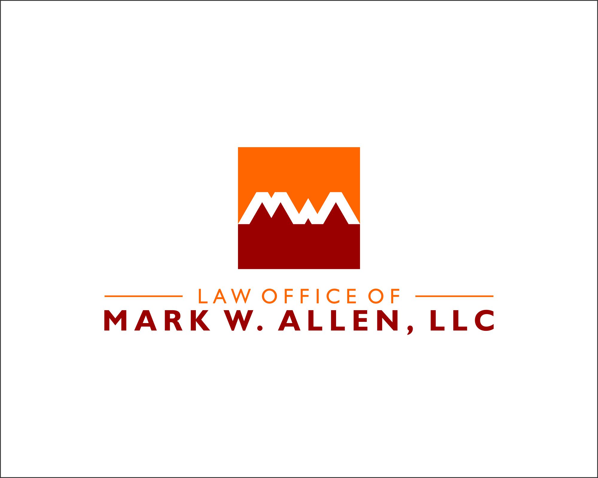 Logo Design entry 1106884 submitted by KoArba Designs to the Logo Design for Law Office of Mark W. Allen, LLC run by markmarkwalsh