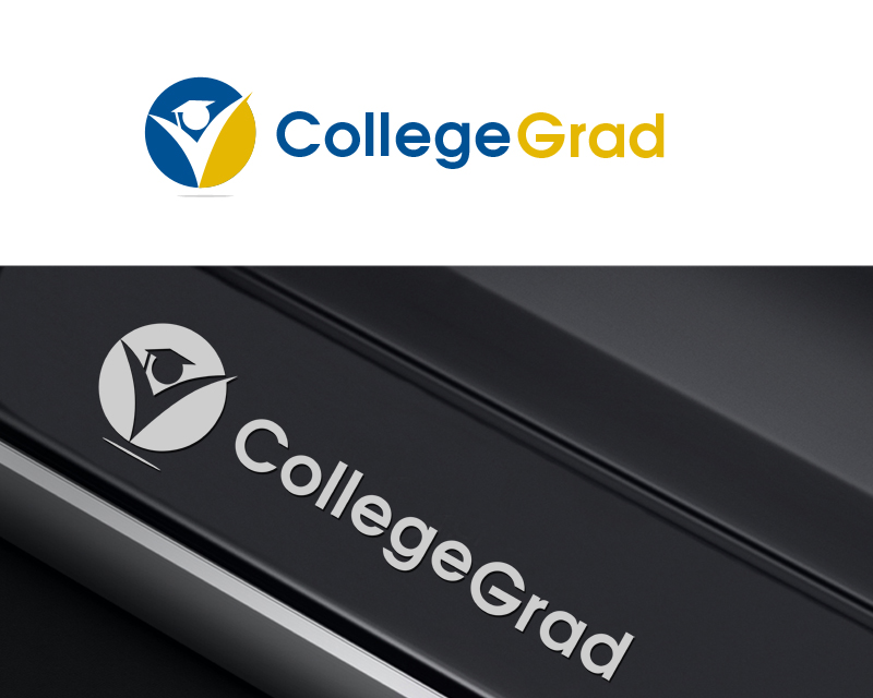 Logo Design entry 1108484 submitted by Nonoy to the Logo Design for CollegeGrad.com run by CollegeGrad