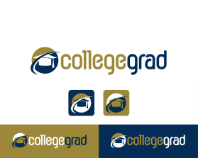 Logo Design entry 1108583 submitted by 25 to the Logo Design for CollegeGrad.com run by CollegeGrad