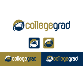 Logo Design entry 1108584 submitted by Dmitriy to the Logo Design for CollegeGrad.com run by CollegeGrad