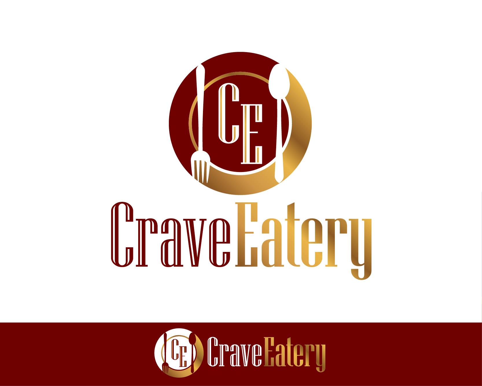 Logo Design entry 1108935 submitted by APRIL to the Logo Design for Crave Eatery run by arlingtonroad