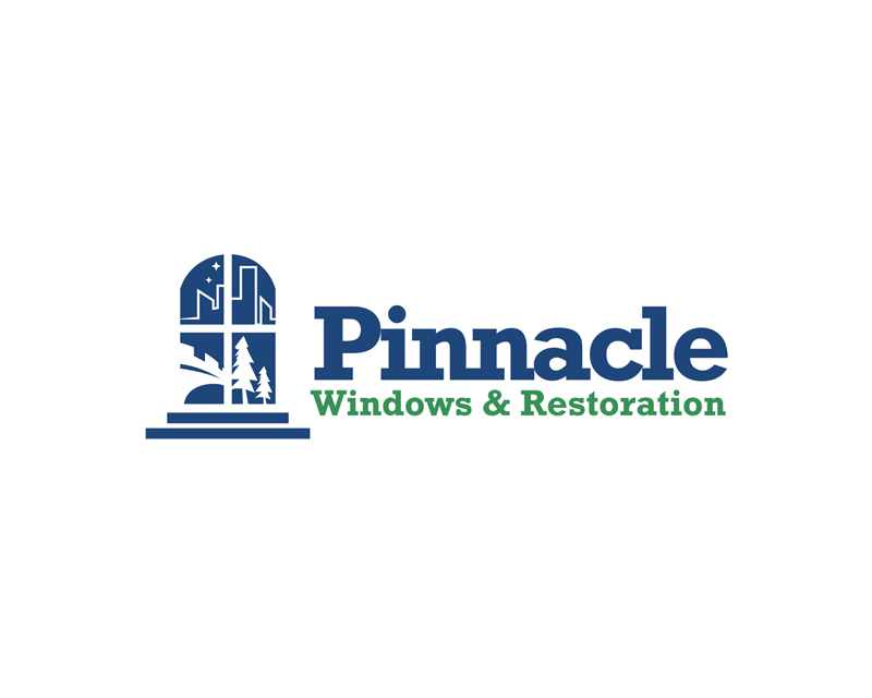 Logo Design entry 1115674 submitted by zerin74 to the Logo Design for Pinnacle Windows & Restoration  run by johnbest